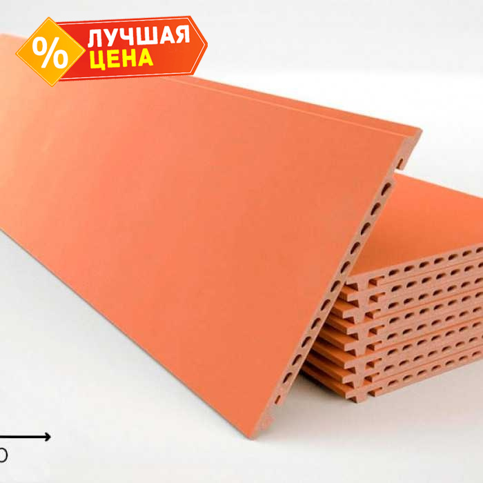 Керамогранитная плита FAVEKER GA16 для НФС, Salmon, 800*400*18 мм