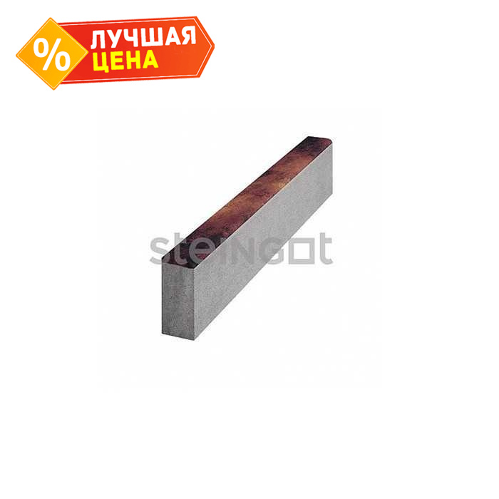 Тротуарный бордюр садовый Steingot, цвет Блэнд, 1000*200*80 мм