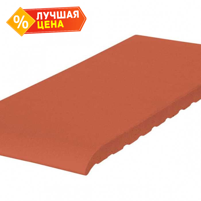 Клинкерный подоконник KING KLINKER 01 Ruby red, 310*120*15 мм
