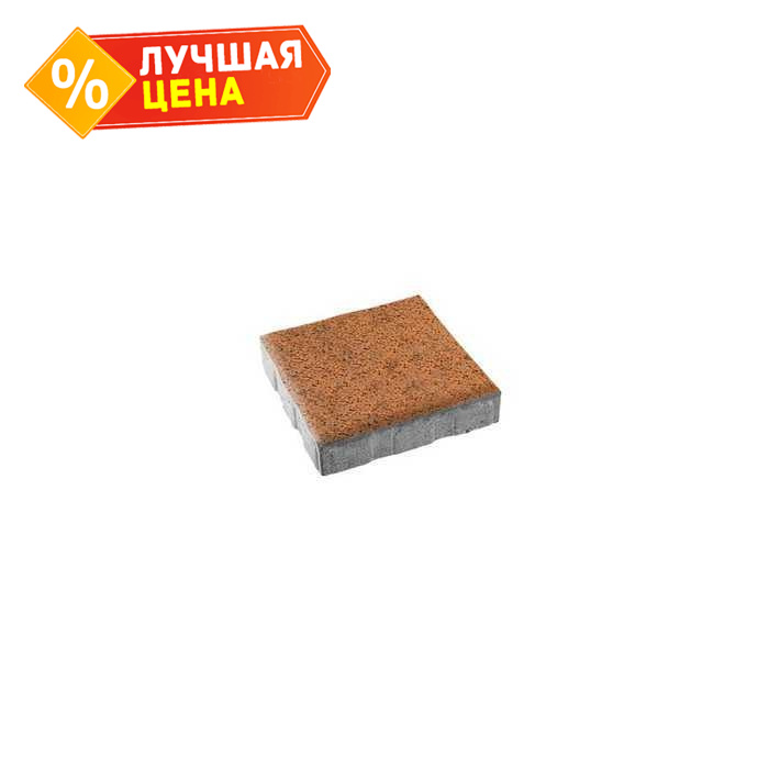 Плитка тротуарная Квадрум Б.5.К.6 Листопад гладкий Арабская ночь 500x500x60 мм