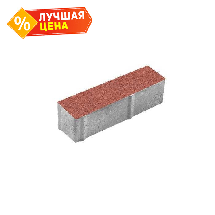 Плитка тротуарная Паркет Б.8.П.8 гранит красный 360x80x80 мм