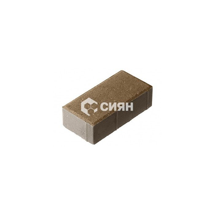 Брусчатка Сиян 240x120x80 мм Горчица