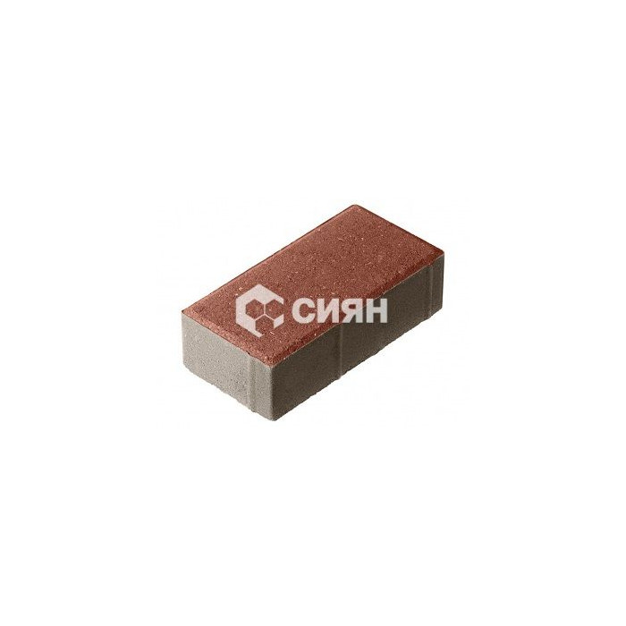 Брусчатка Сиян 240x120x80 мм Красный