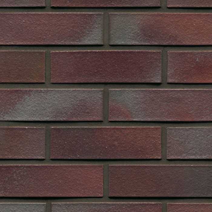 Кирпич клинкерный Muhr 10 Violettblau geflammt гладкий, 250х120х65 мм