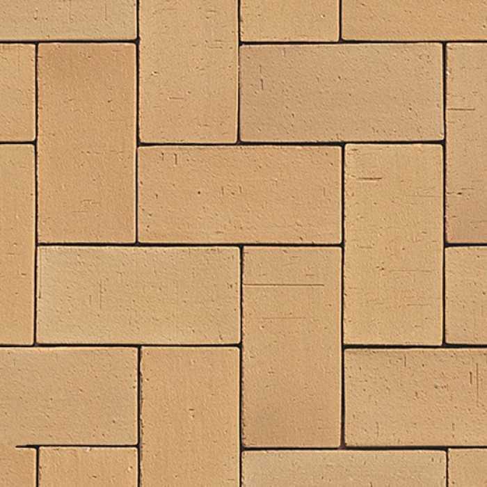 Клинкерная брусчатка Muhr №02 Gelb-bunt, 200x100x52 мм